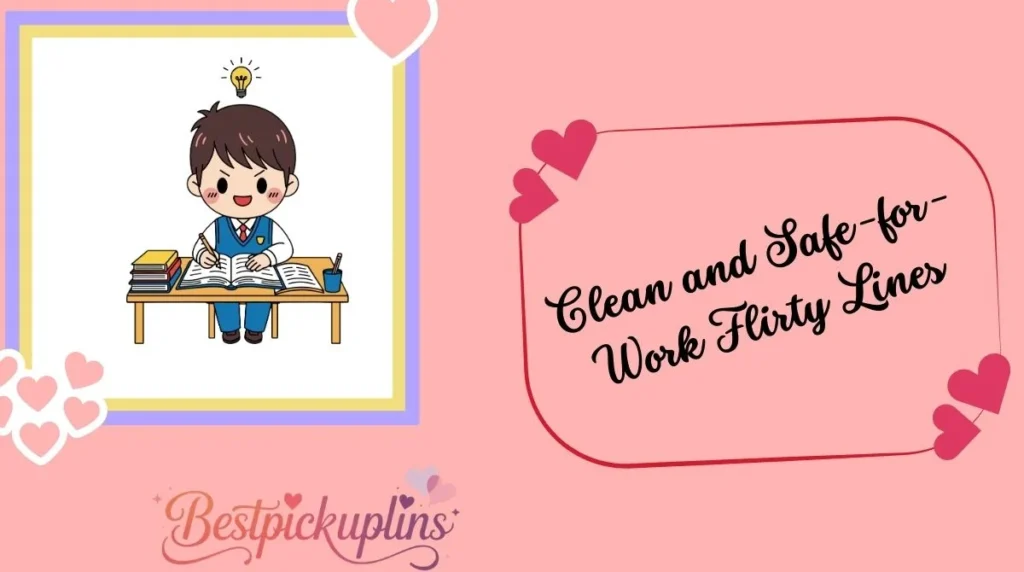 Clean and Safe-for-Work Flirty Lines