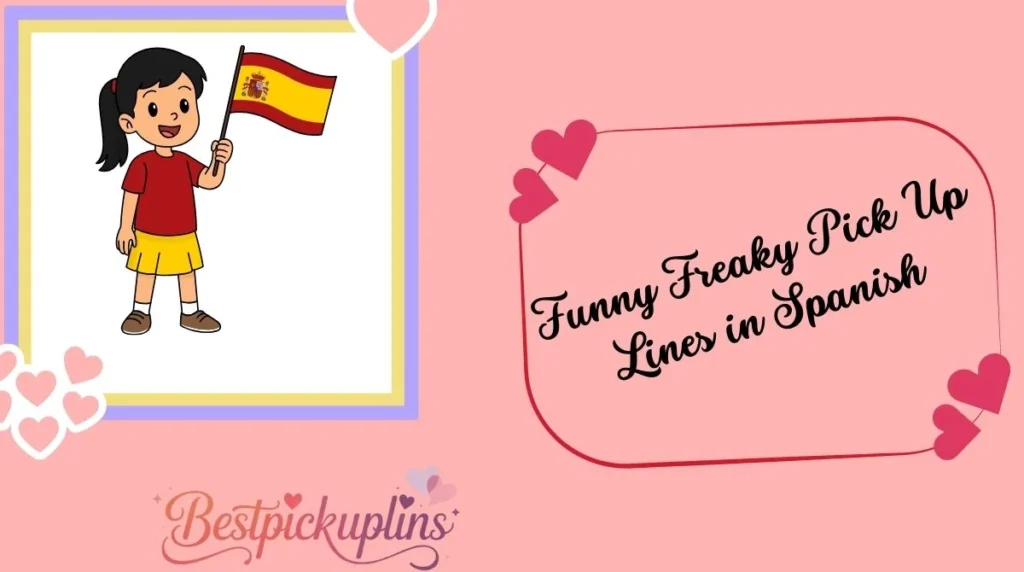 Funny Freaky Pick Up Lines in Spanish