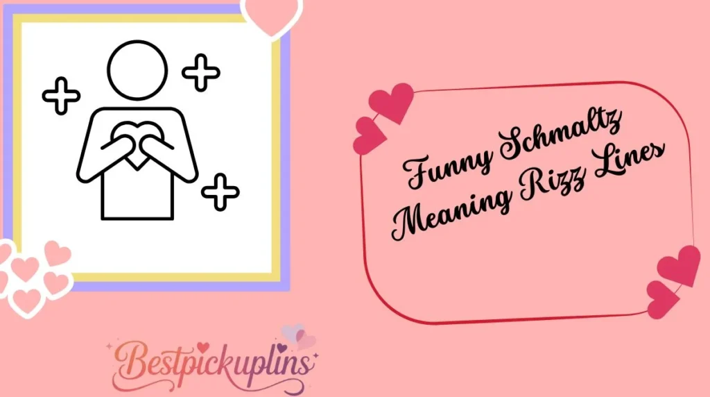 Funny Schmaltz Meaning Rizz Lines