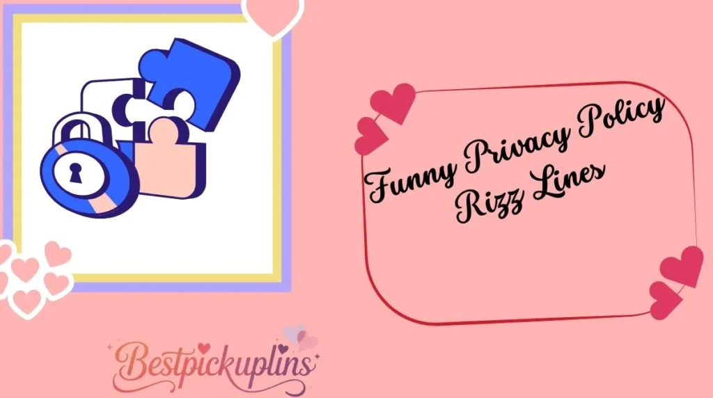 Funny Privacy Policy Rizz Lines