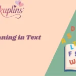 B Meaning in Text