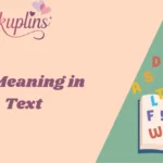 HU Meaning in Text