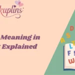 Syau Meaning in Text Explained