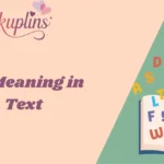 TS Meaning in Text
