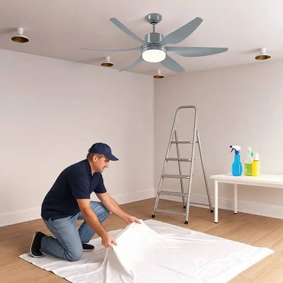How to Clean Ceiling Fans and Light Fixtures Without Spreading Dust